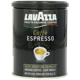 Lavazza Caffe Espresso - Ground Coffee 8-Ounce Cans