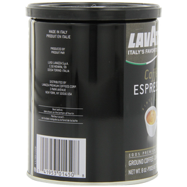 Lavazza Caffe Espresso - Ground Coffee 8-Ounce Cans